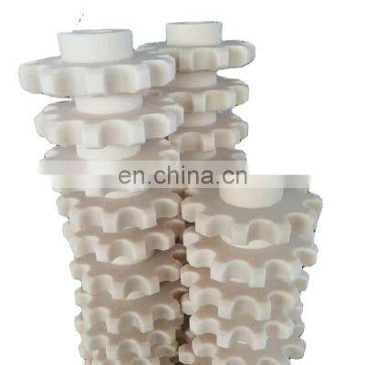 Engineering Plastic Backing Cast pully gear Nylon plastic  Waterproof Customized color made in china