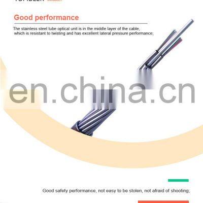 GL Fibre Optic Cable Opgw de Sevicio Fibra Opotica 24/28/36/48/96 Core Opgw