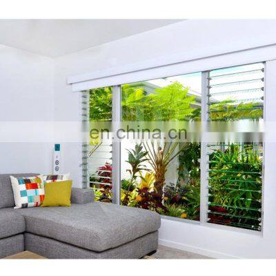 Malaysia Apartment Glass Louvre Window Aluminium