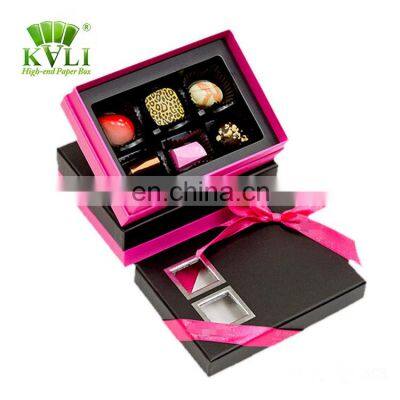 Kali Luxury Empty Chocolate Gift & Sweet Paper Boxes With Dividers Factory Suppliers