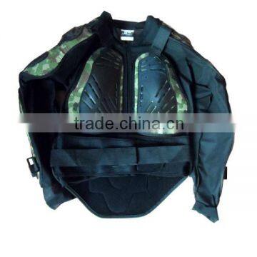 Fashionable Camouflage Motorcycle Jacket Body Armor Protector