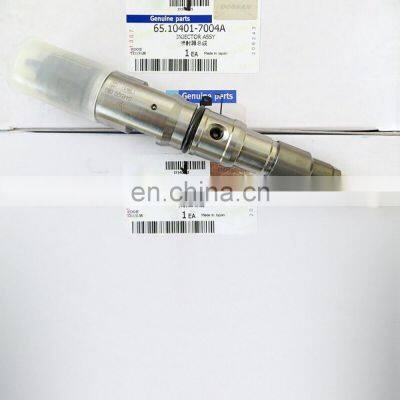 Original diesel fuel injector 107755-0280 0445120080/0445120268 for Doosan DL06S 65.10401-7004A 1077550280