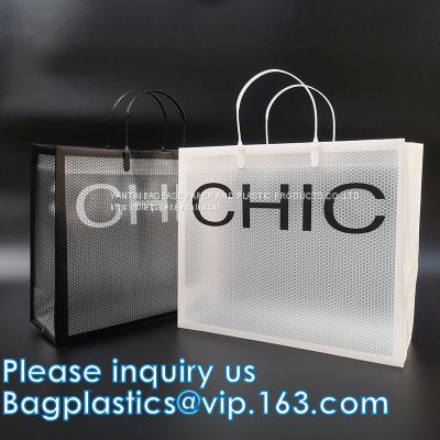 Glossy Retail Bags - Shopping Bags For Boutique - Boutique Bags - Plastic Shopping Bags Trade Shows Vendor Supplies