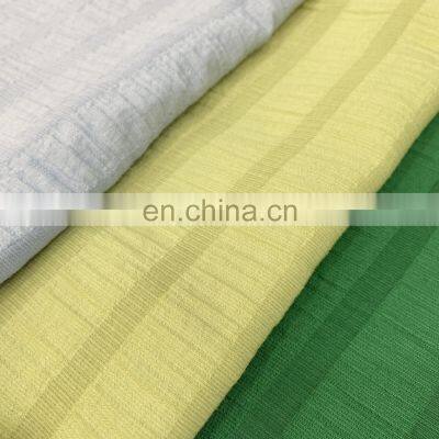 Stocklot Garment Breathable Seersucker Rayon Plain Dyed Fabric by the Yard photo-3