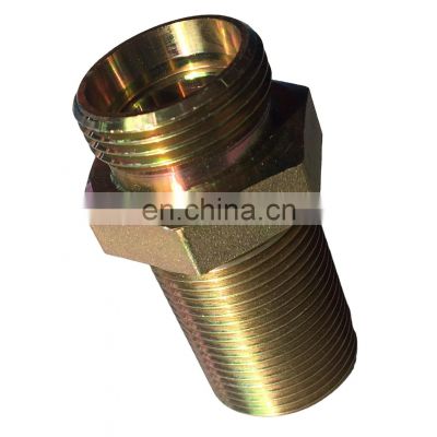 Hot Selling Iron Pipe Connector OEM ODM Provided Straight Thread Pipe Fitting Different Types