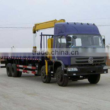 Dongfeng 8x4 Truck With Crane XCMG 14 Ton