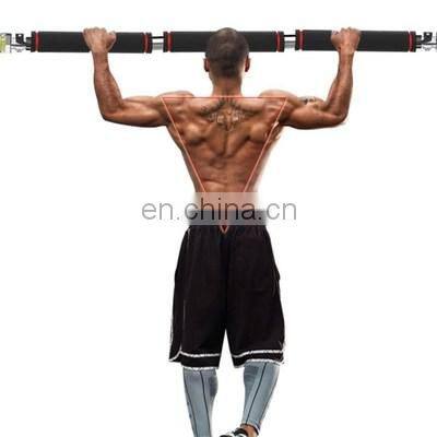 Body Building Squat Rack Home Wall Mount Fitness Adjustable Exercise Pull Up BarHandles Hammer Gym photo-4