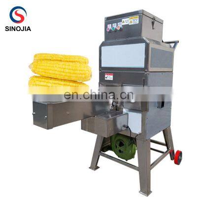 Good Price Sweet Corn Thresher with Conveyor Belt / Fresh Corn Thresher Machine