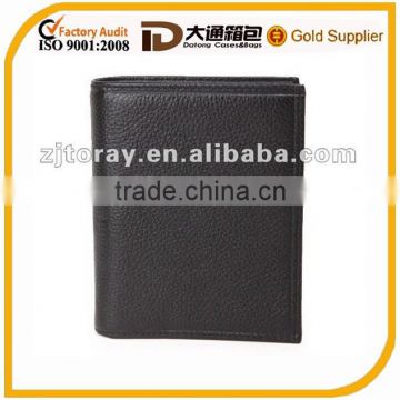 2015 leather men wallet wholesale(ISO9001)