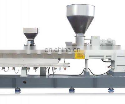 Plastic Double Screw Twin Screw Extruder Machine for Plastic Pipe Profile Sheet Board Granules Making