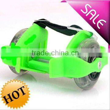 mini roller skate wheel with flashing light