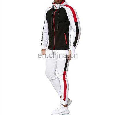 Fleece Custom Track Suit 100% Polyester Tracksuit for Men Slim Fit Wholesale Sweatsuit In Cheap Price photo-4