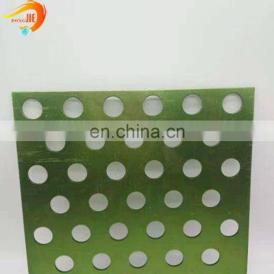 Colorful Decorative Aluminum PVDF Perforated Metal Sheet Direct Sale photo-3