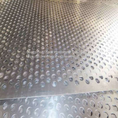 Punched stainless steel mesh, round hole screen, 304 equipment vibrating screen