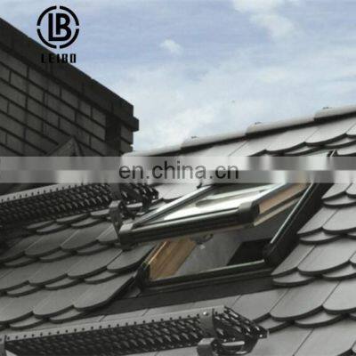 Aluminum Skylight Top Hung Window Luxury Rainproof Side Hung Window photo-2