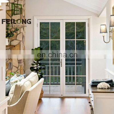 Hot Sale glass doors for commercial Thermal Break Aluminum Casement Door aluminum swinging doors