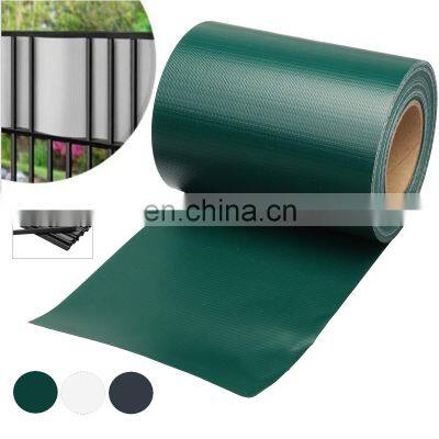 PVC Strip Screen Tarpaulin Fence For Garden Fence Decoration Roll