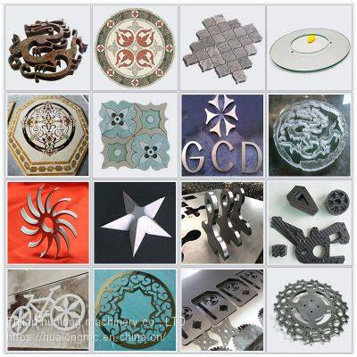 Hualong Machinery HLRC Series AC 5 Axis CNC Stone Waterjet High Pressure Water Jet Cutting Machine Price Waterjet Pump Parts Nozzle Tile Cutter
