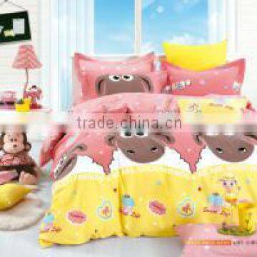 Lovely Naive Animal Printed Children Bed Sets photo-2