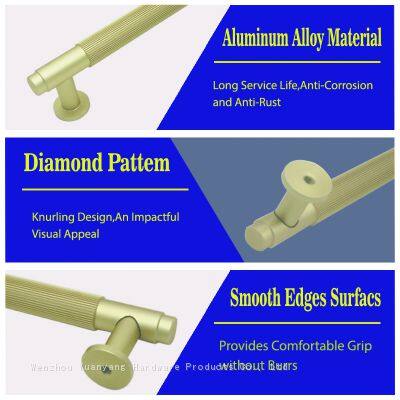 Classical Furniture Accessories Handles Golden Door Handle for Bedroom Drawer Kitchen Cabinet photo-5