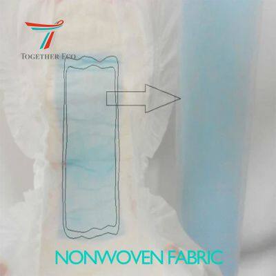 Processing Customized Color ADL Filter Nonwoven Material, Hot Air Cotton Diaper Sanitary Napkin Backflow Layer ES Hot Air Non-woven Fabric