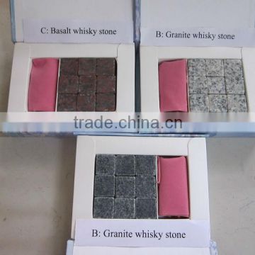 Euro high popular gift whisky stone set