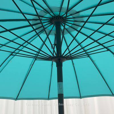Factory Price Wholesale Outdoor 10FT Umbrella With Tilt And Crank Waterproof And Sunshade photo-3