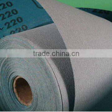 Abrasive dry sanding paper for wood