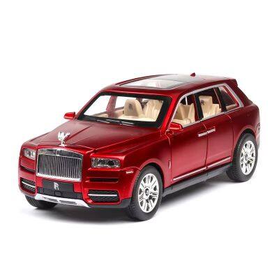 Wholesale 1:24 Scale Cullinan Pull Back Die Cast Toy Cars With 6 Open Door Alloy Car Toy Model For Kid