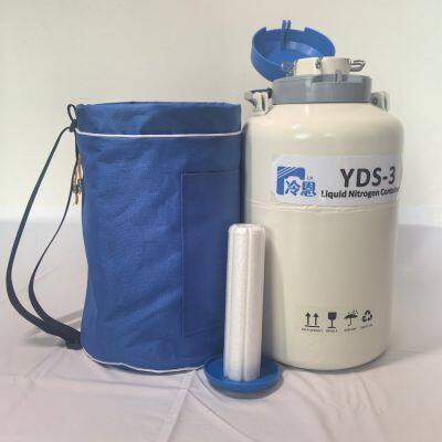 High Quality Mini Liquid Nitrogen Tank of Animal Semen Storage Yds 3L photo-5