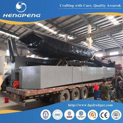 Powerful Waterway Dredger with High Flow Capacity Features