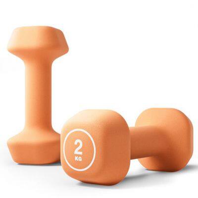 Trapezoidal Plastic-dipped Dumbbell