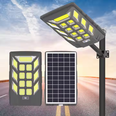 High Quality Outdoor Ip65 Waterproof ABS 600W Integrated All in One Solar Street Light