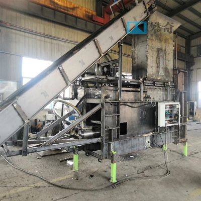 Panqi High Yield Large Three Cylinder Wheat Straw Baler Wood Shavings Bag Baler photo-3