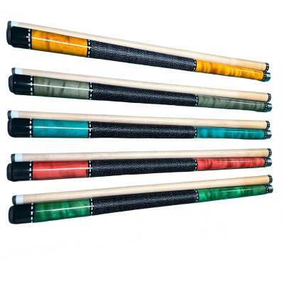 KB134 High Quality 1/2 Split 13mm Stainless Steel Shaft Wrap Grip Factory Direct Sale High-End Pool Cue for Game Room Maple photo-4