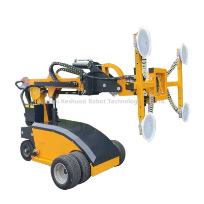 Installs Suction Cup Handling Carts With Mechanical Arms and Customizes Electric Suction Cup Carts