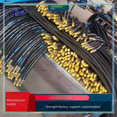 Underground Coal Mine High-pressure Rubber Hoses, Large-diameter Mud Rubber Hoses, Widely Used, High-pressure and High-temperature Resistant, Steam Hoses photo-2