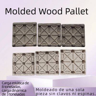 High-Strength, Nail-Free, Splinter-Free Molded Wood Pallets — Specialized for Warehousing and Logistics