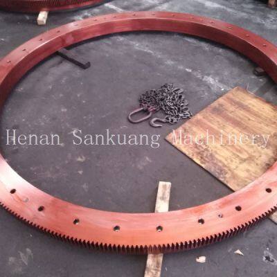 Carbon Steel External Gear Slewing Bearing for Excavator Swing Systems photo-2