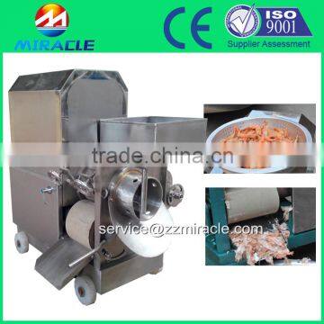 Sea-fish meat bones separator machine to get separated fish meat and bones