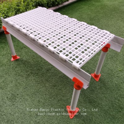 Height Adjustable Plastic Support Leg for Poultry Slatted Floor Chicken Duck Goose
