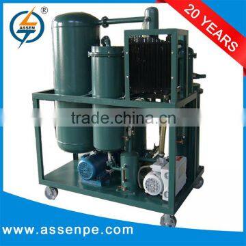 Automatic backwish type hydraulic oil filtration system machine