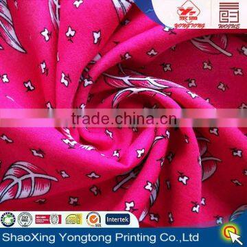 100% printed viscose fabric for sex girl