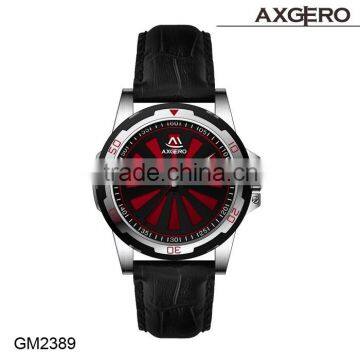 2016 Fashion Brand Japan Movt Quartz Man Watch Stainless Steel Back