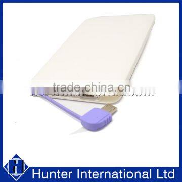 OEM Printed Pattern 2500Mah Portable Power Bank photo-4