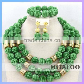 Mitaloo New Arrival Jewelry Set African Beads Jewelry Sets For Wedding Party MT0001 photo-5