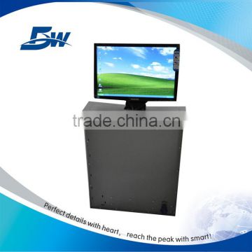 Remote Controlled Motorized Table Monitor Lift For Modern Conference System