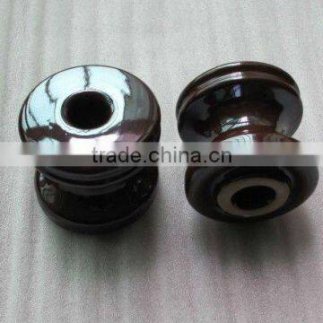 Best price!!! brown glazed ANSI standard electrical porcelain insulator 53-2