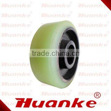 High Quality Auxiliary PU Wheel for Electric Pallet Truck (204*76mm )