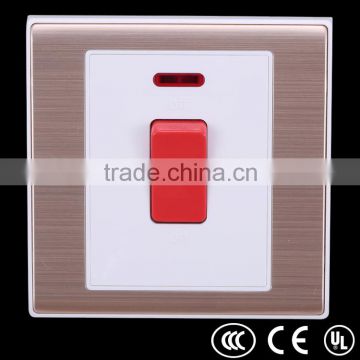 Aluminum frame 86 type switch, zippy microm switch, double pole switch